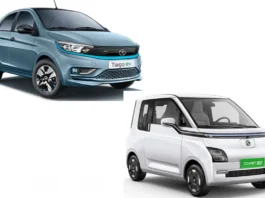 Tata Tiago EV vs MG Comet EV