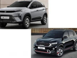 Kia Sonet Facelift vs Tata Nexon Facelift