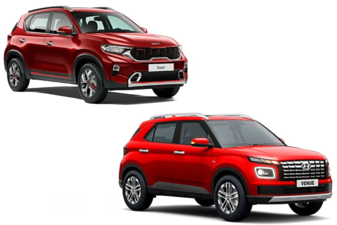 Hyundai Venue vs Kia Sonet Hyundai Venue vs Kia Sonet