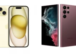 Apple iPhone 15 vs Samsung Galaxy S22 Ultra 5G