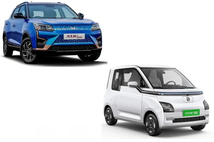 MG Comet EV vs Mahindra XUV400 EV