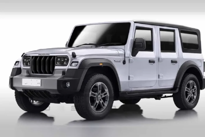 Mahindra Thar 5 Door Mahindra Thar 5 Door spotted again, More interior details revealed, Read