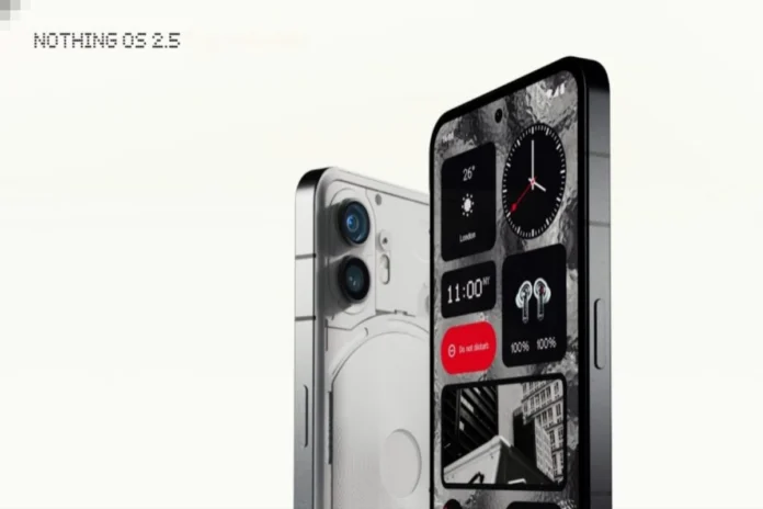 Nothing Nothing OS 2.5 Open Beta now available for Phone (1) users, Details