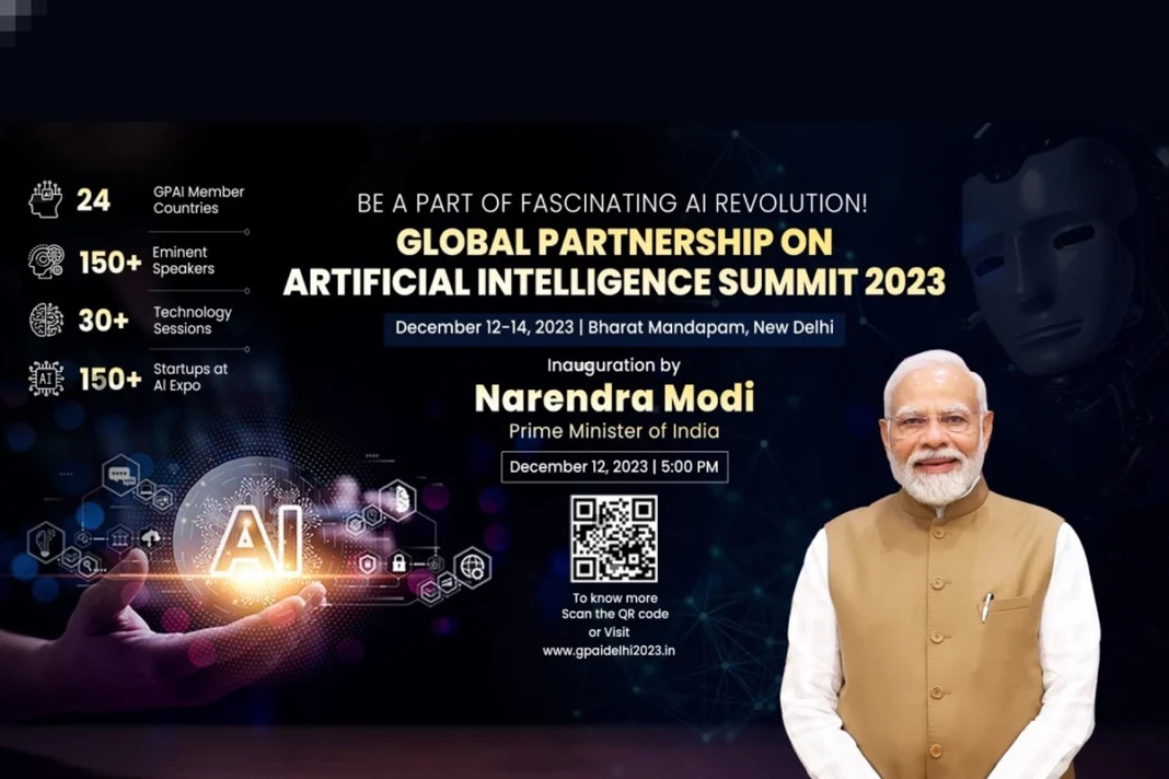Prime Minister Modi extends a global invitation to the AI Summit 2023, Highlights India's last decade's progress