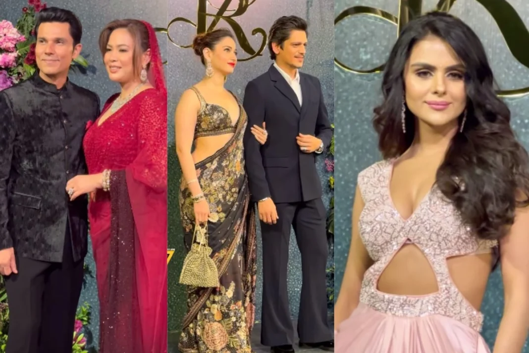 Randeep Hooda and Lin Laishram reception
