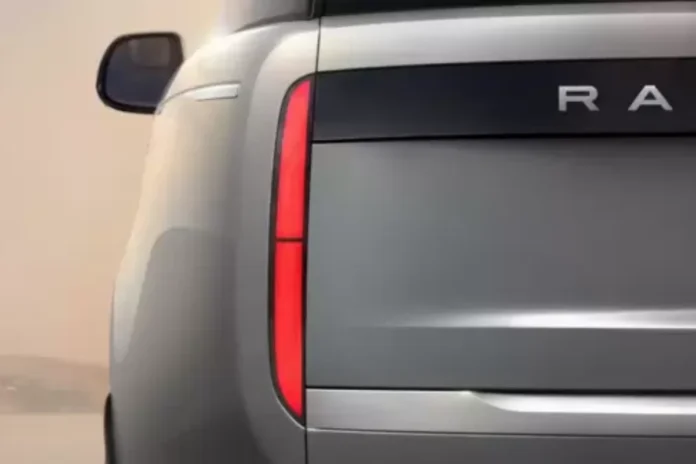 Range Rover Electric teased, likely to debut next year with V8 level performance, Details