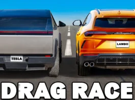 Tesla Cybertruck vs Lamborghini Urus: Watch here who wins in a drag race