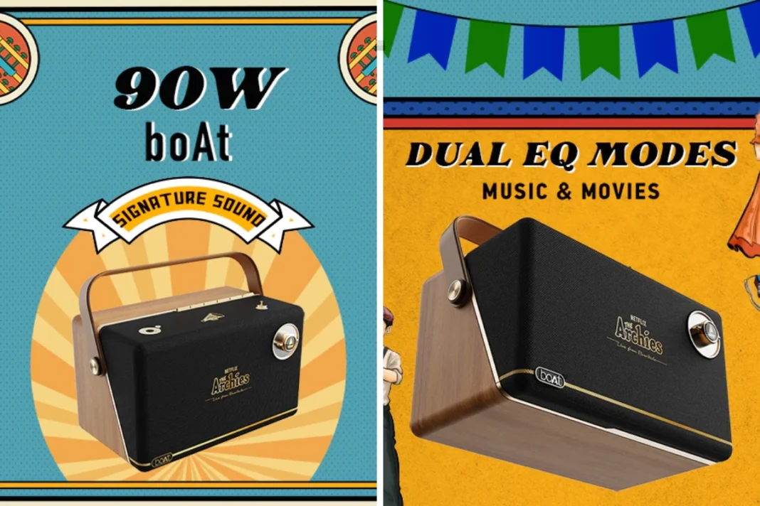 boAt Stone Majestic Riverdale Rocker speaker launched in India, Details