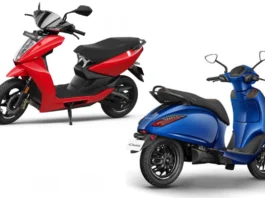2024 Bajaj Chetak Premium EV vs Ather 450X Pro Pack EV