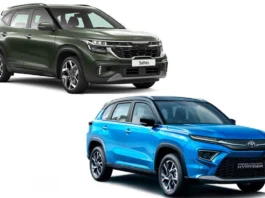 Toyota Urban Cruiser Hyryder vs Kia Seltos