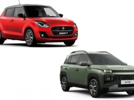 Hyundai Exter vs Maruti Suzuki Swift