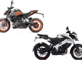 Bajaj Pulsar NS200 vs KTM 200 Duke