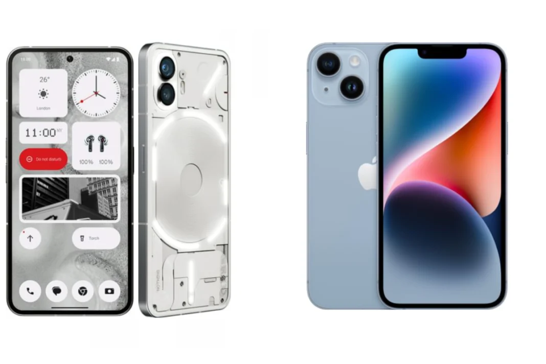 Nothing Phone 2 vs iPhone 14