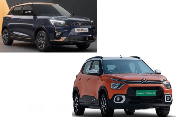 2024 Mahindra XUV400 Pro EV vs Citroen eC3 EV