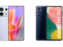 Xiaomi Redmi Note 13 Pro 5G vs Samsung Galaxy F54