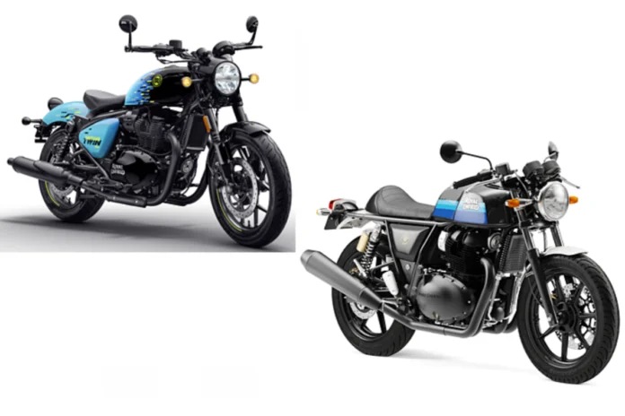 Royal Enfield Shotgun 650 vs Continental GT 650 Royal Enfield Shotgun 650 vs Continental GT 650