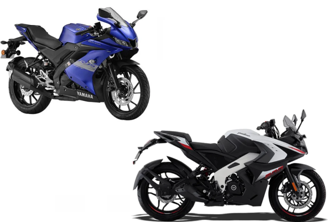 Bajaj Pulsar RS 200 vs Yamaha R15S