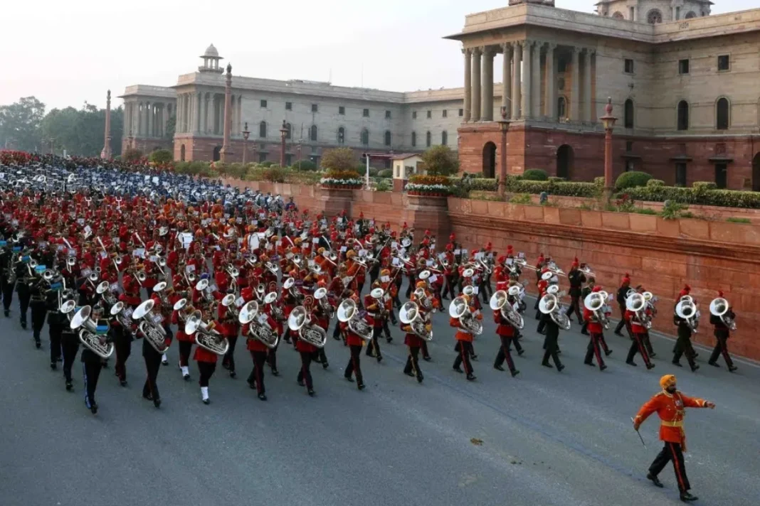 Beating retreat ceremony