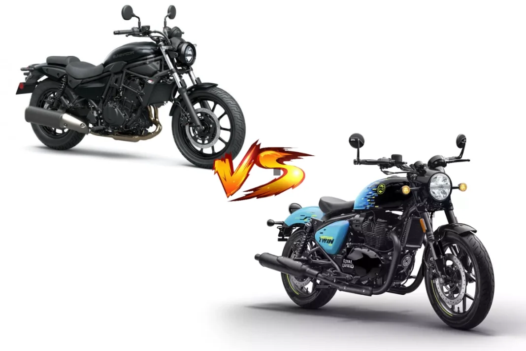 Kawasaki Eliminator 500 vs Royal Enfield Shotgun 650: Two powerful bikes compared head to head, Details