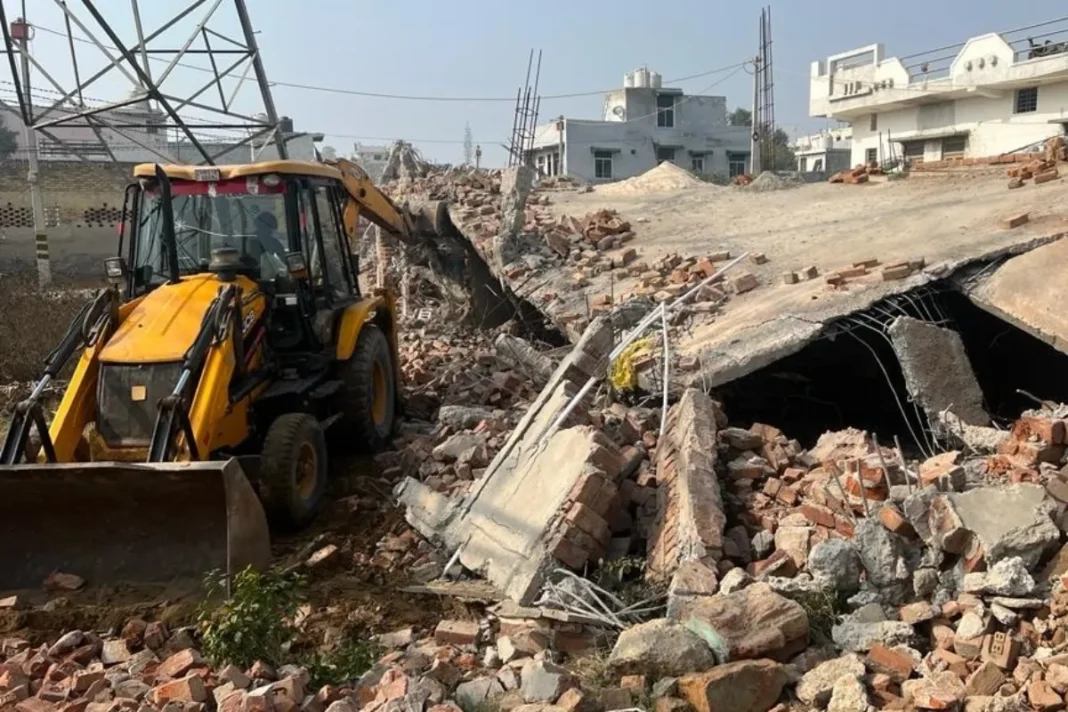 MCD drive against illegal construction