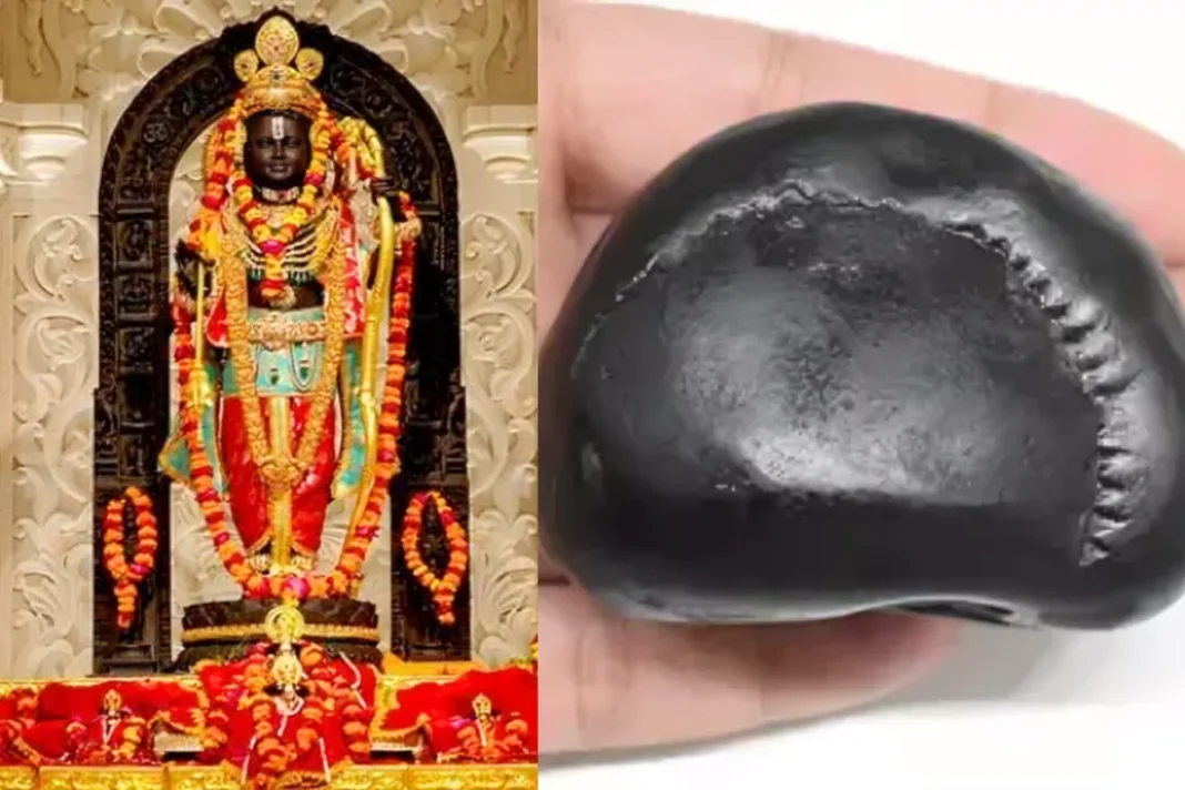 Krishna Shila Stone Used in Crafting Ram Lalla Idol