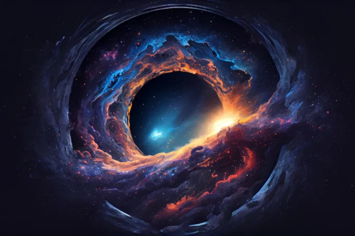 Symbolic Image of Mysterious 'Old Smoker' and Proto-Stars Discovered in Milky Way's Heart Symbolic Image of Mysterious 'Old Smoker' and Proto-Stars Discovered in Milky Way's Heart