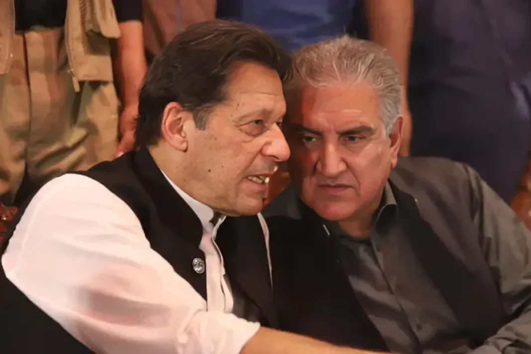 Imran Khan and Shah Mahmood Qureshi