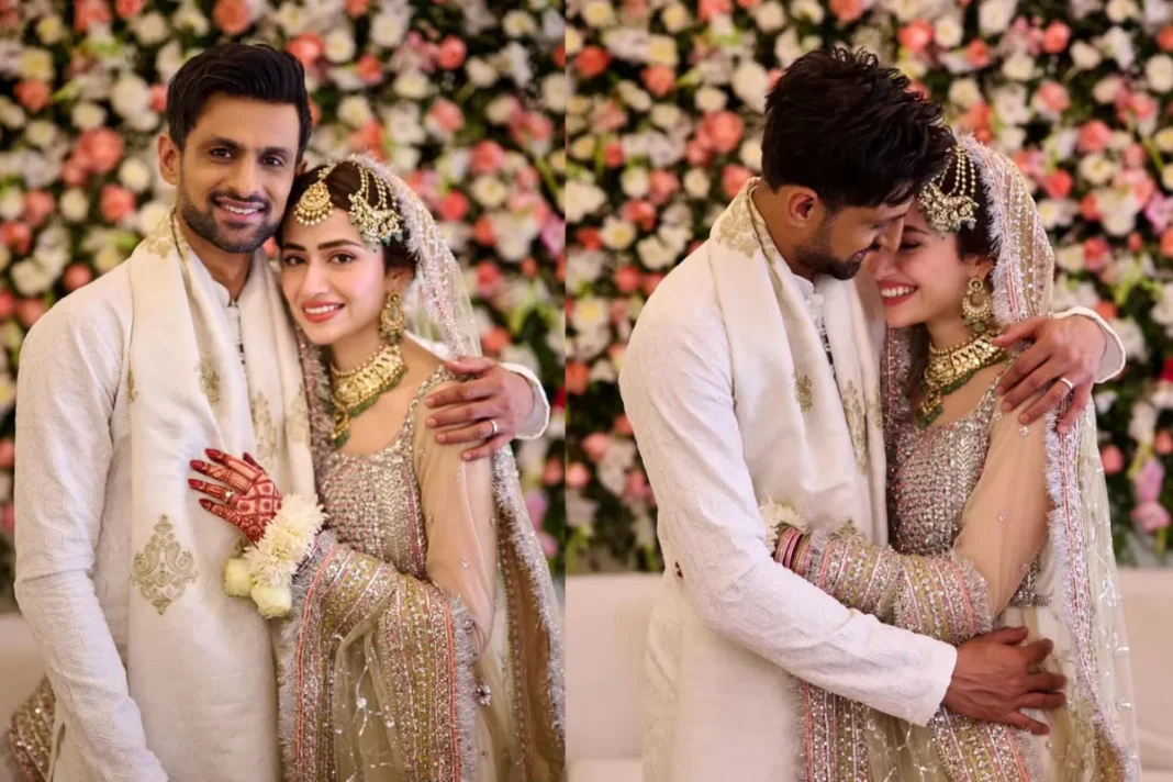 Shoaib Malik marries Pakistan actor Sana Javed
