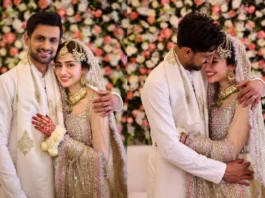 Shoaib Malik marries Pakistan actor Sana Javed