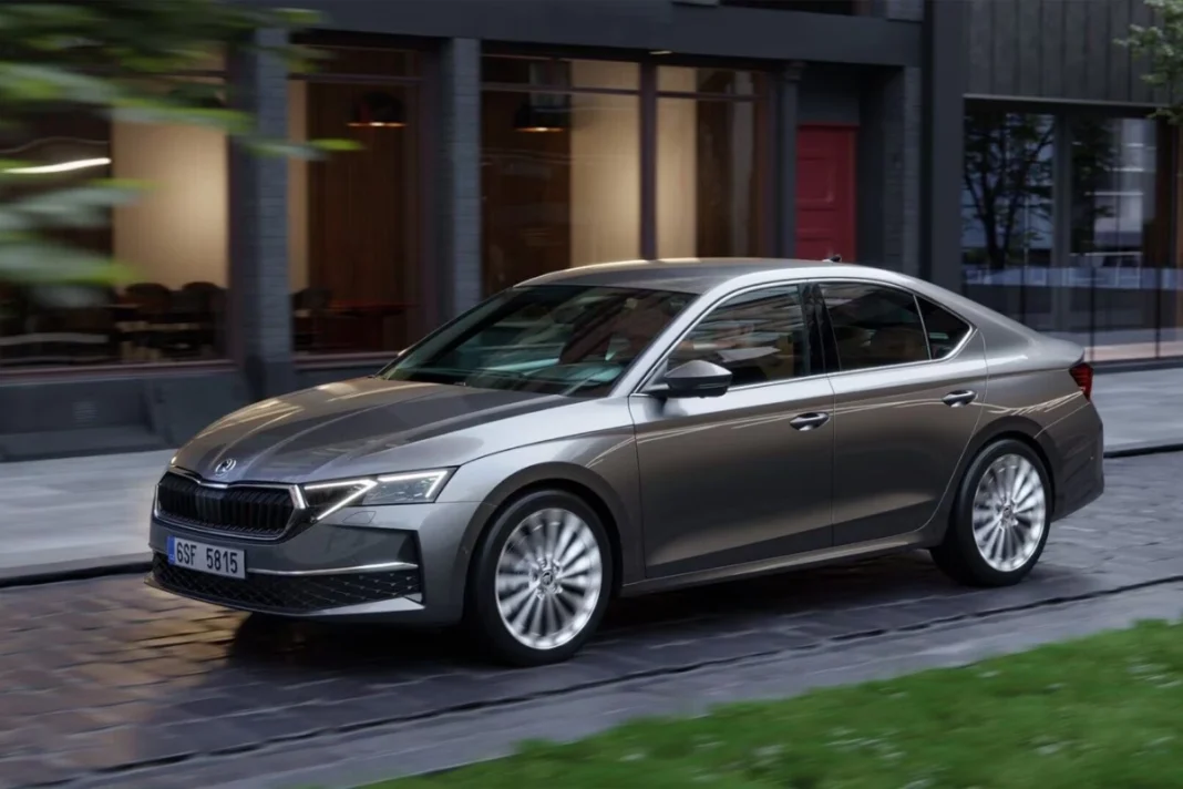 2025 Skoda Octavia Facelift Revealed, will boast revised styling and more features, Details