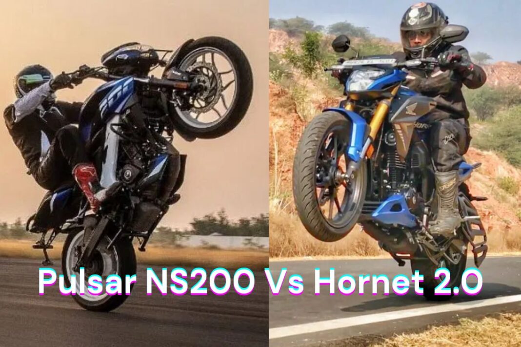 Bajaj Pulsar NS200 vs Honda Hornet 2.0