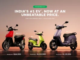 Ola Electric Scooters available with a discount of Rs 25000 this month, All details here