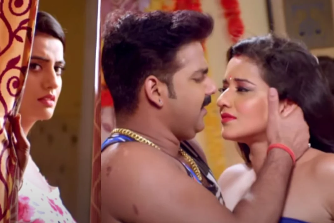 Pawan Singh and Monalisa