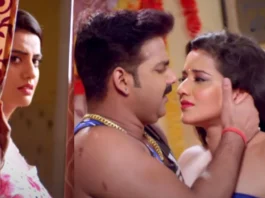 Pawan Singh and Monalisa
