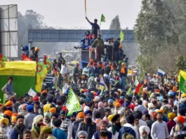 Farmer protest