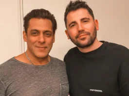 Salman khan with Dimitri Vegas