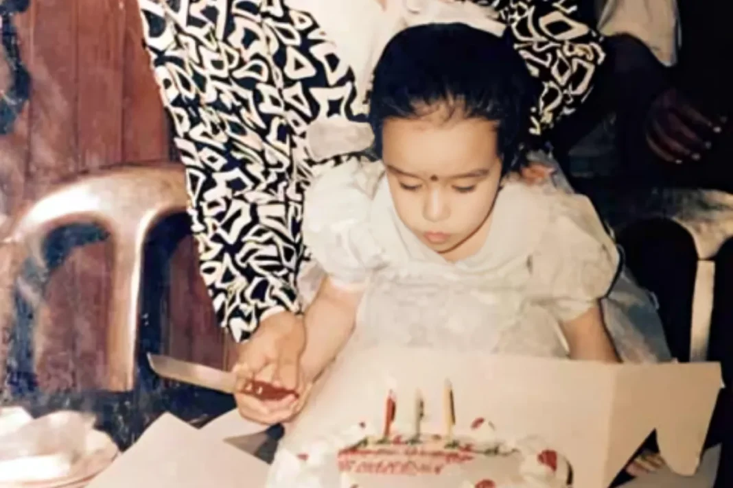 Shraddha Kapoor unseen childhood image