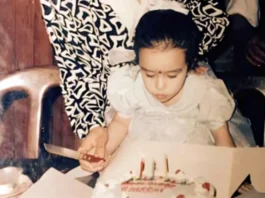 Shraddha Kapoor unseen childhood image