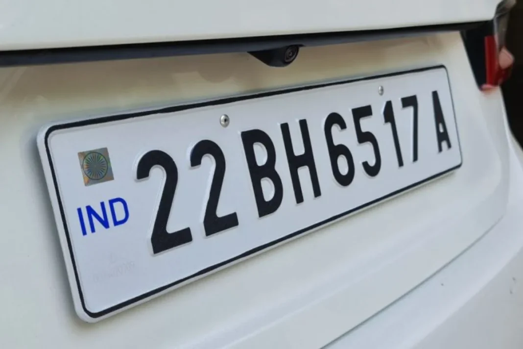 BH Number Series Vehicle