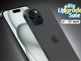 Flipkart Big Upgrade Sale iPhone 15