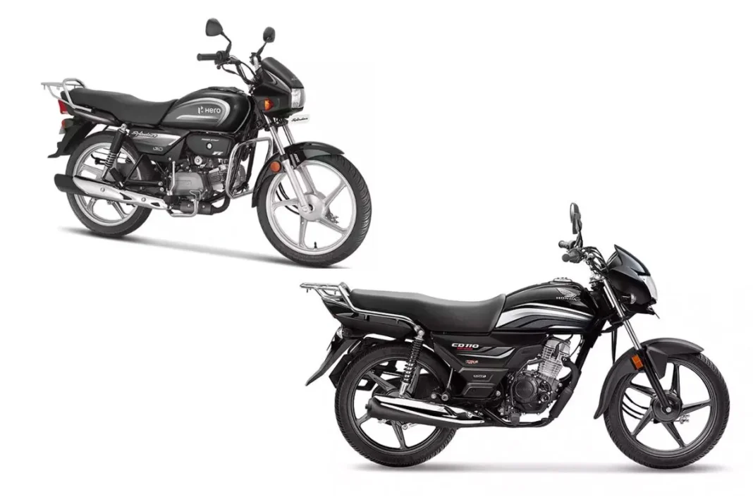 Hero Splendor Plus Vs Honda CD 110