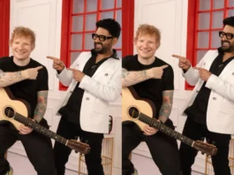 Kapil sharma and Ed Sheeran