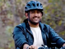 MS Dhoni spotted riding a Doodle V3 electric Cycle, Here is all you need to know about this unique e-cycle