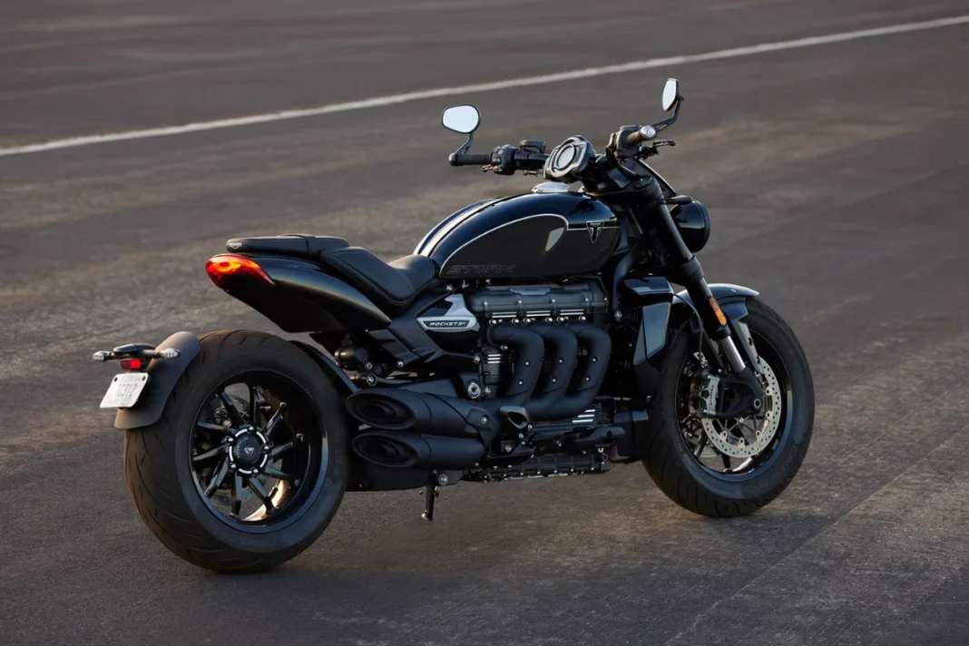 Triumph Rocket 3 Storm revealed, generates even more power with its massive engine, Details