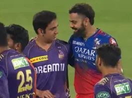 Virat Kohli and Gautam Gambhir