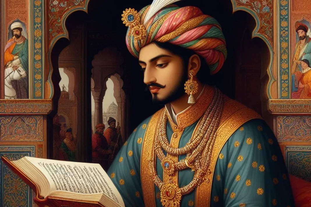 AI generated image of Mughal Emperor Humayun