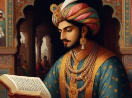 AI generated image of Mughal Emperor Humayun