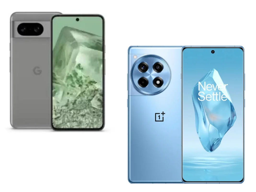 Google Pixel 8a vs OnePlus 12R
