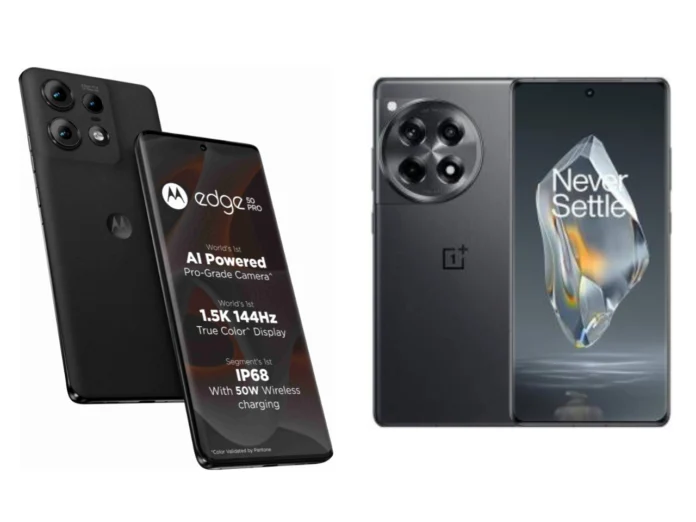 Motorola Edge 50 Pro 5G vs OnePlus 12R Motorola Edge 50 Pro 5G vs OnePlus 12R