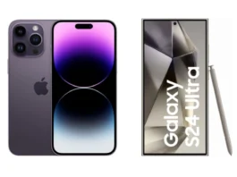 iPhone 14 pro Max vs Samsung Galaxy S24 Ultra
